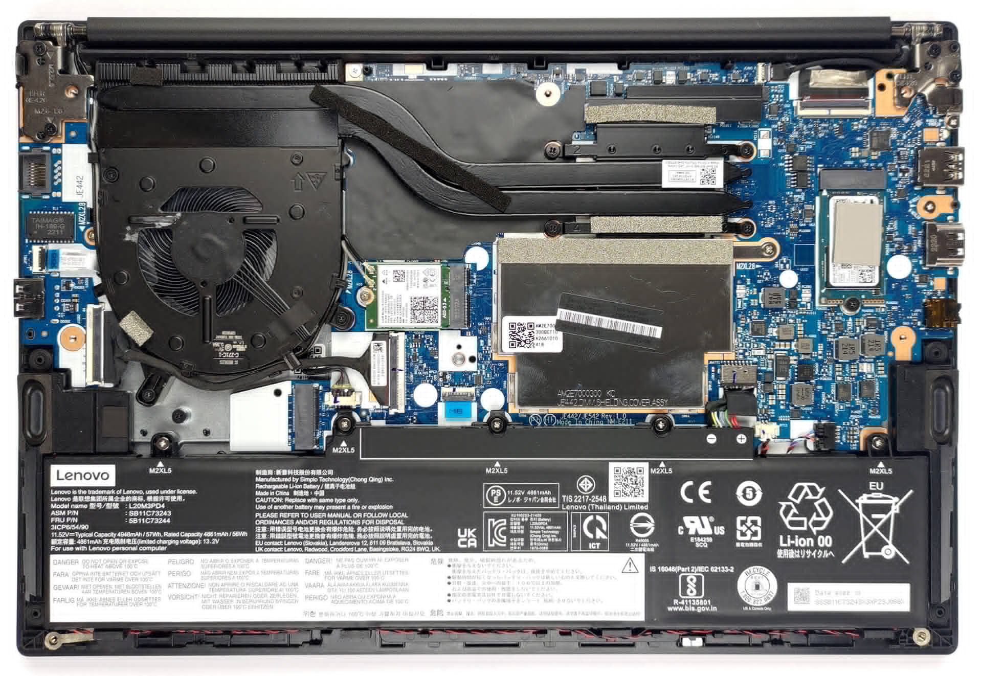 How to replace and fix Lenovo ThinkPad E14 Gen 1 20RA 20RB backlit Canadian French CF keyboard (Lenovo ThinkPad E14 Gen 4)